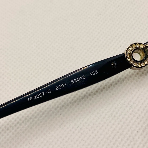 EUC Tiffany & Co Black TF 2037-G RX Eyeglasses - Picture 12 of 14